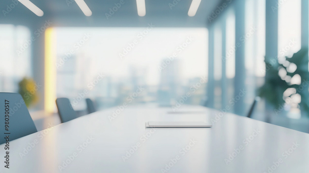 Blurry office meeting scene featuring indistinct figures in a corporate setting. The image symbolizes business discussions, collaboration, teamwork, and decision-making processes in a modern work envi Blurry office meeting scene featuring indistinct figures in a corporate setting. The image symbolizes business discussions, collaboration, teamwork, and decision-making processes in a modern work envi