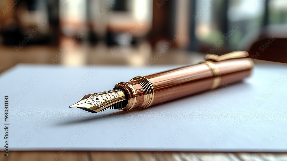pen on lined notepaper with ample blank space. Symbolizing creativity, brainstorming, and business ideas, this image evokes concepts of planning, innovation, and forward-thinking pen on lined notepaper with ample blank space. Symbolizing creativity, brainstorming, and business ideas, this image evokes concepts of planning, innovation, and forward-thinking