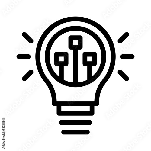 innovation line icon