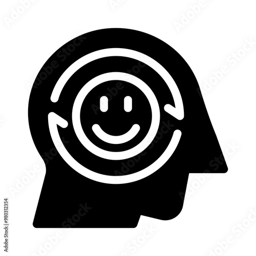 adaptability glyph icon