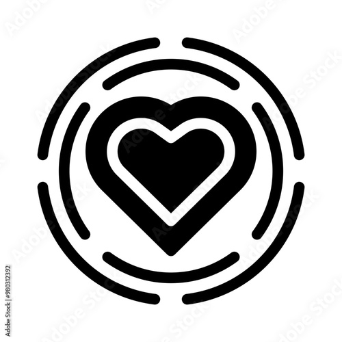 empathy glyph icon