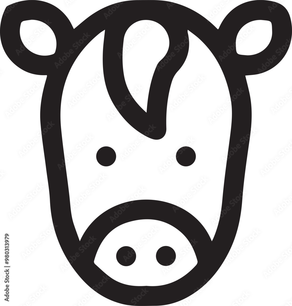 Horse icon symbol vector image Illustration
Horse icon symbol vector image Illustration