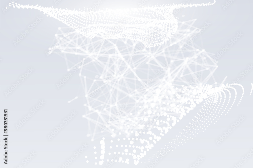 Obraz premium abstract white background modern design Vector illustration.