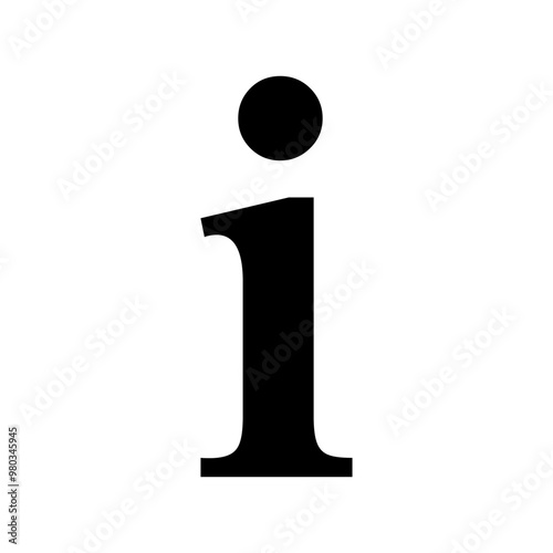 Info Point Icon Black, Information Illustration, i Point Symbol, Help Logo, Hint Sign, Isolated, Variations, information sign icon, information icon in trendy flat design