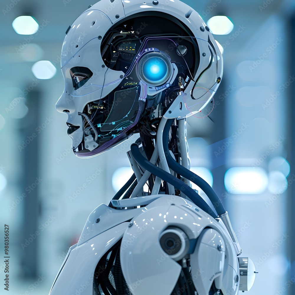 Fototapeta premium AI Powered Personal Healthcare Assistant Managing Appointments and Records