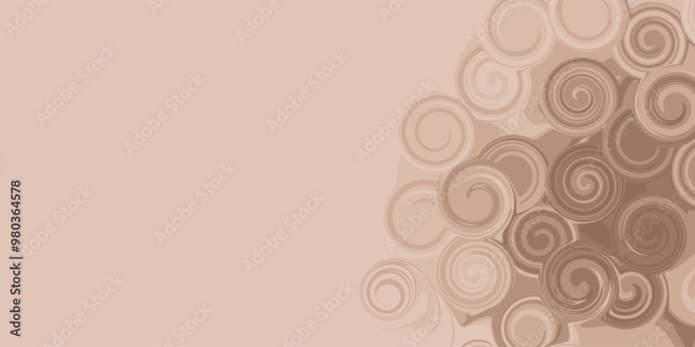 Nude tan fluid swirl horizontal background to create a trendy cover. Beige texture for web design. Nude tan fluid swirl horizontal background to create a trendy cover. Beige texture for web design.