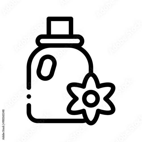 fabric softener line icon