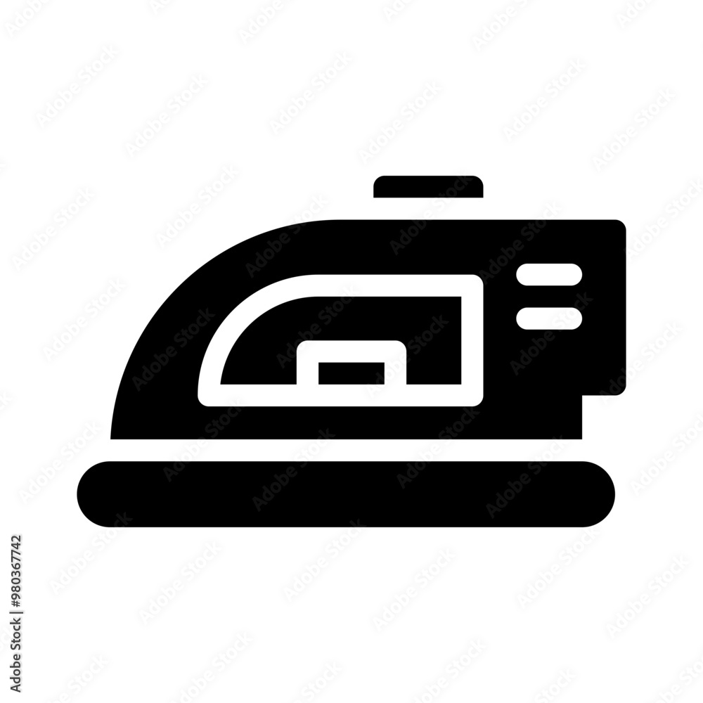 ironing board glyph icon ironing board glyph icon