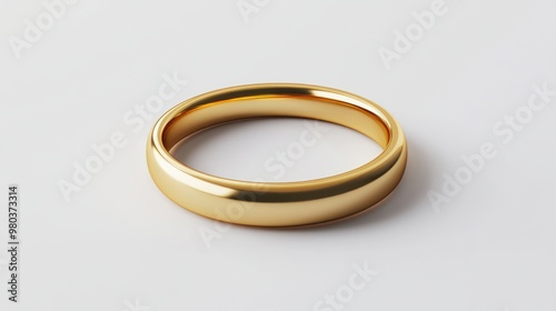 Gold Wedding Band Ring