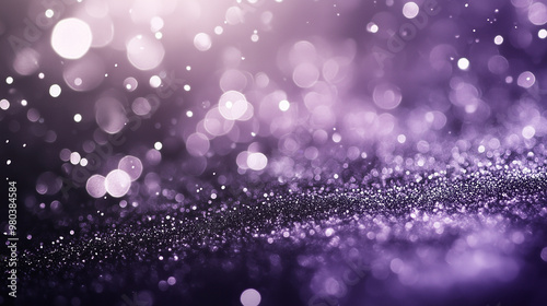 shimmering dark purple texture with scattered white accents, Abstract luxury background, bokeh effects and sparkles.