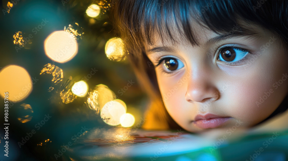 A young girl with brown hair and brown eyes is looking at the camera. She is wearing a yellow shirt A young girl with brown hair and brown eyes is looking at the camera. She is wearing a yellow shirt