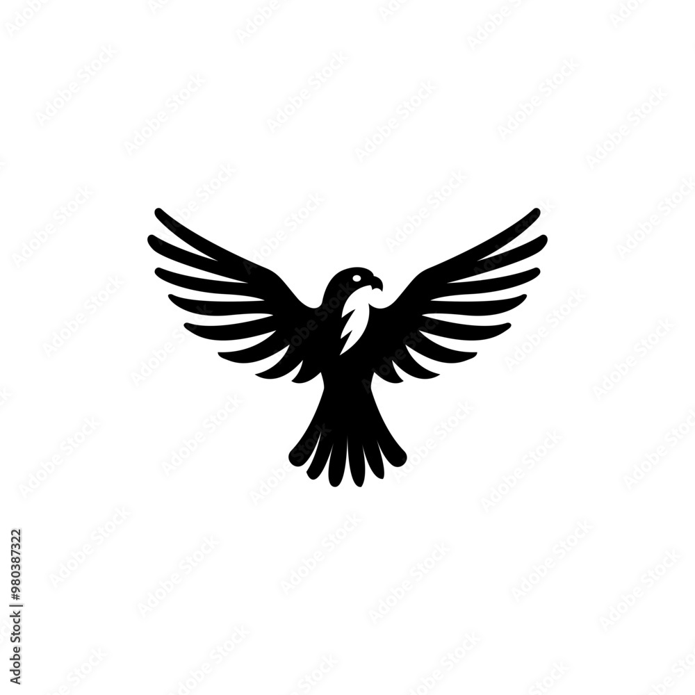 Naklejka premium Eagle logo design. Eagle logo for your business. bird head logo