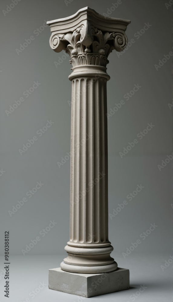 Ancient classic pillar, column, Greek, gothic Ancient classic pillar, column, Greek, gothic