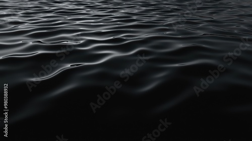 Dark Water Ripples Wallpaper. Subtle ripples on a dark water surface, with soft reflections of light.