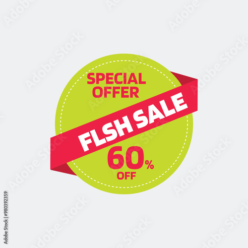 Special Sale Offer Tag Fully Editable Vector or EPS