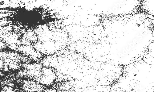 Wallpaper Mural Abstract grunge or dirt dust isolated, black and white background paint splatters, vintage old wall effect for grunge image style texture design. Torontodigital.ca