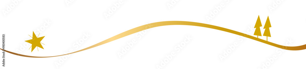 welle gold welle Band Banner landschaft weihnachten welle gold welle Band Banner landschaft weihnachten