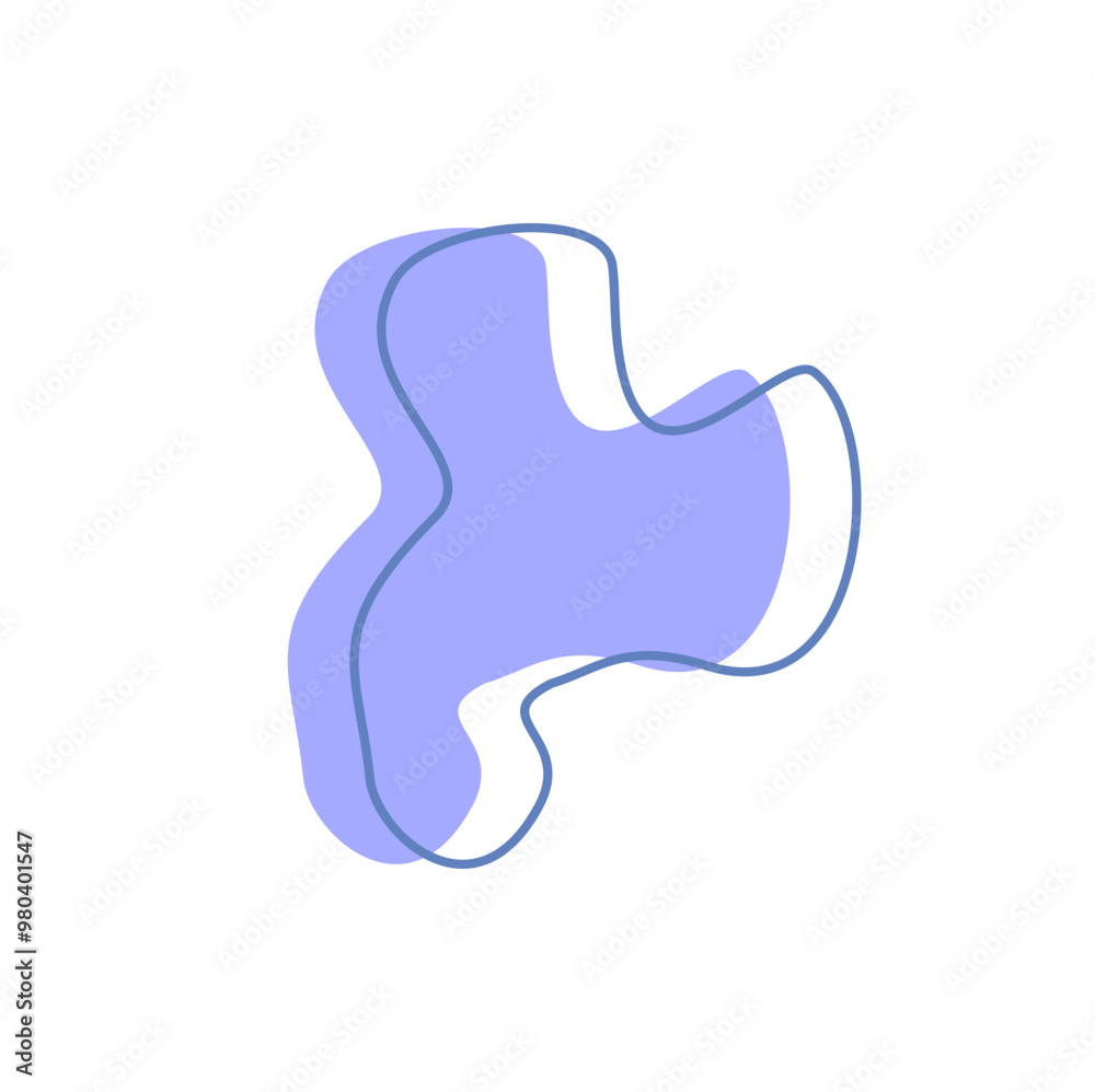purple blob circle silhouette icon. Vector collection of blob shapes purple blob circle silhouette icon. Vector collection of blob shapes