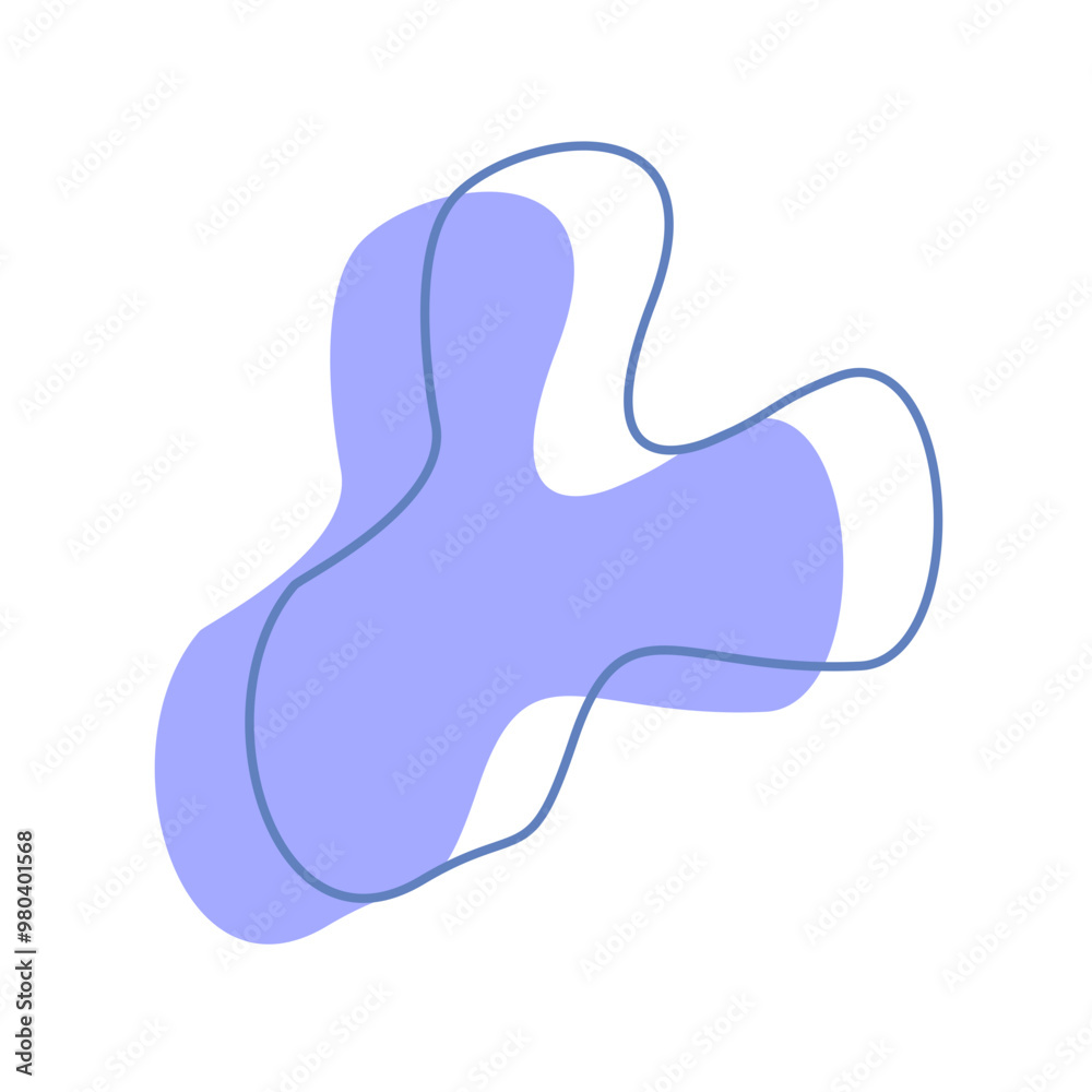 purple blob circle silhouette icon. Vector collection of blob shapes purple blob circle silhouette icon. Vector collection of blob shapes