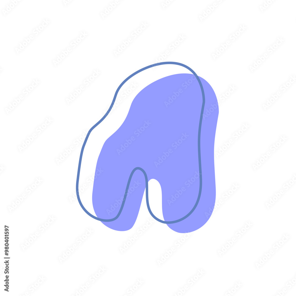 purple blob circle silhouette icon. Vector collection of blob shapes purple blob circle silhouette icon. Vector collection of blob shapes