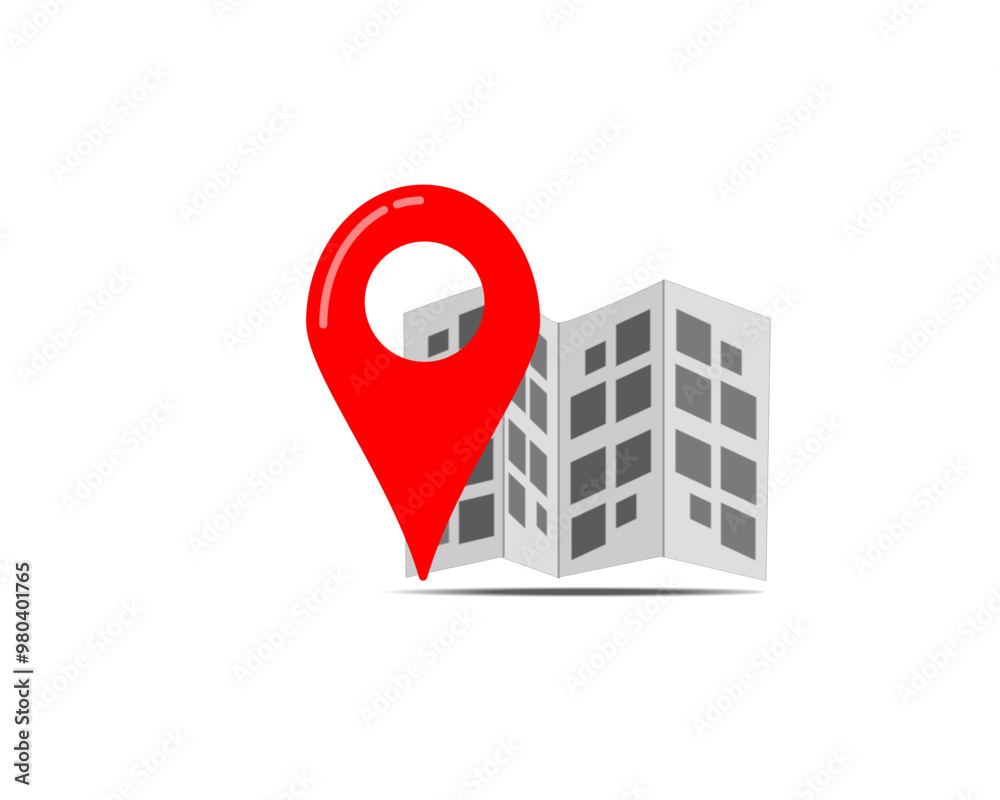 location icon. location marker on map. Flat vector navigation illustration on white background. part 1 location icon. location marker on map. Flat vector navigation illustration on white background. part 1