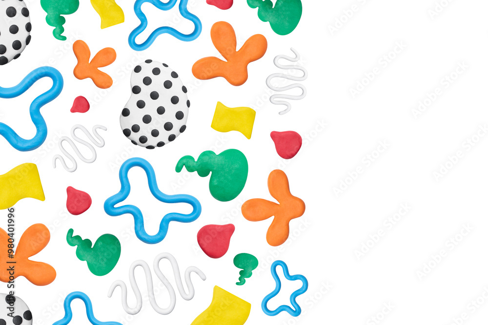 Png cute clay patterned border with texture DIY creative art for kids Png cute clay patterned border with texture DIY creative art for kids