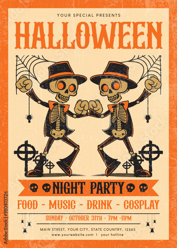 Halloween Party Flyer