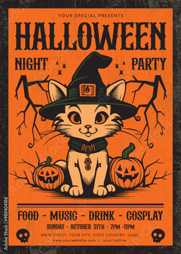 Halloween Party Flyer