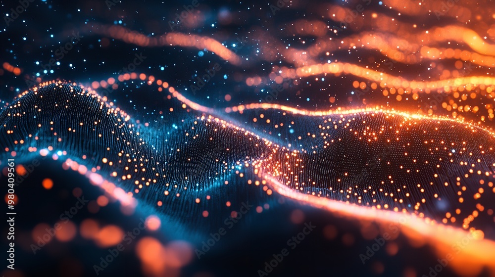 Obraz premium Futuristic Motion: Bold and Visually Arresting