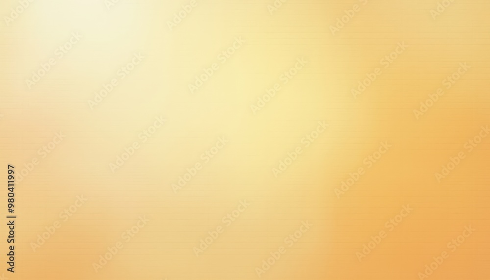 Obraz premium Abstract Glowing Amber and Pale Beige Gradient Noisy Grain Background Texture