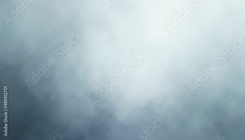 Abstract Stormy Grey and Soft Pale Blue Gradient Noisy Grain Background Texture