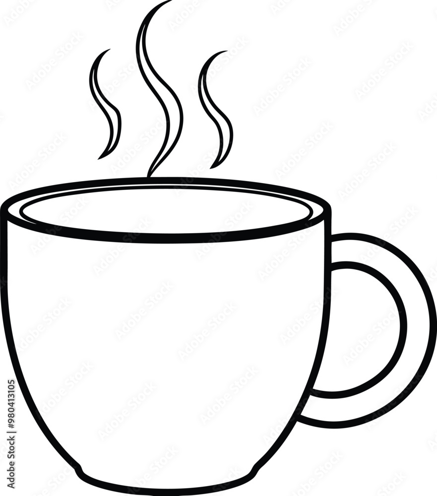 Enhance your projects with minimalistic cup of tea vector art that offers a modern and cozy vibe
Enhance your projects with minimalistic cup of tea vector art that offers a modern and cozy vibe