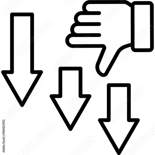 Disadvantage Icon