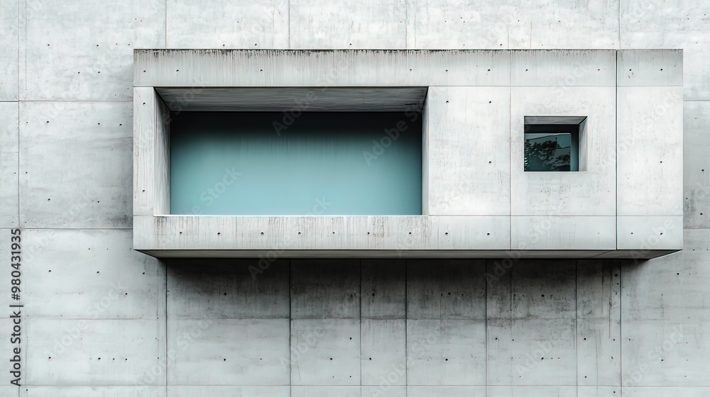 Fototapeta premium Modern Architecture Window Detail