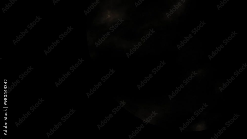 Majestic Full Moon Craters Revealed by Passing Clouds, Night Sky, Close up Majestic Full Moon Craters Revealed by Passing Clouds, Night Sky, Close up