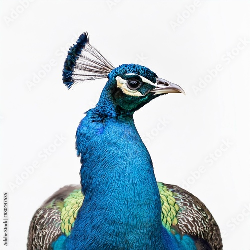Colorful Charm: The Delightful Beauty of an Indian Peacock