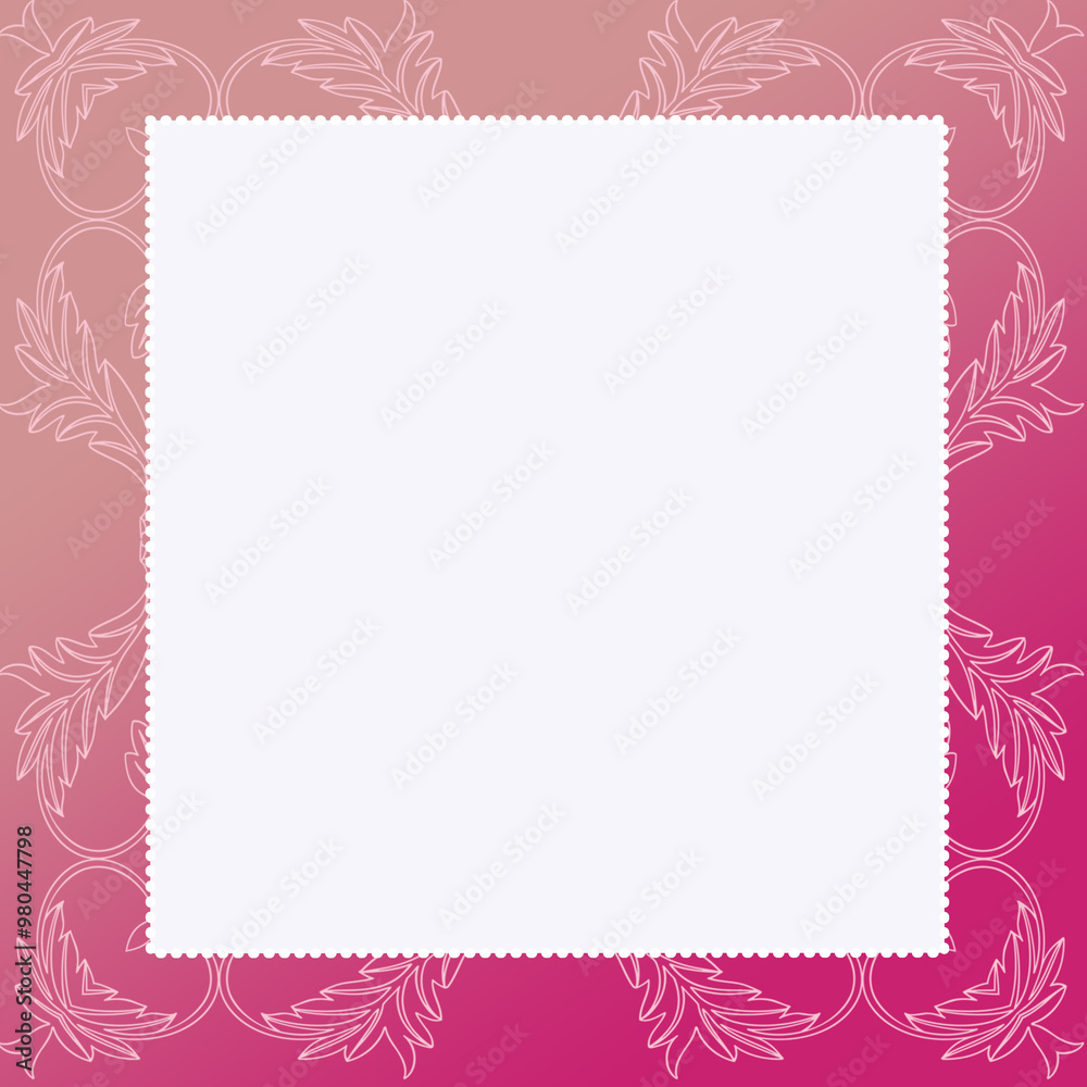 Beautiful picture frame background illustration Beautiful picture frame background illustration