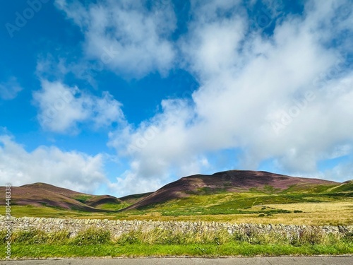 landscape with clouds