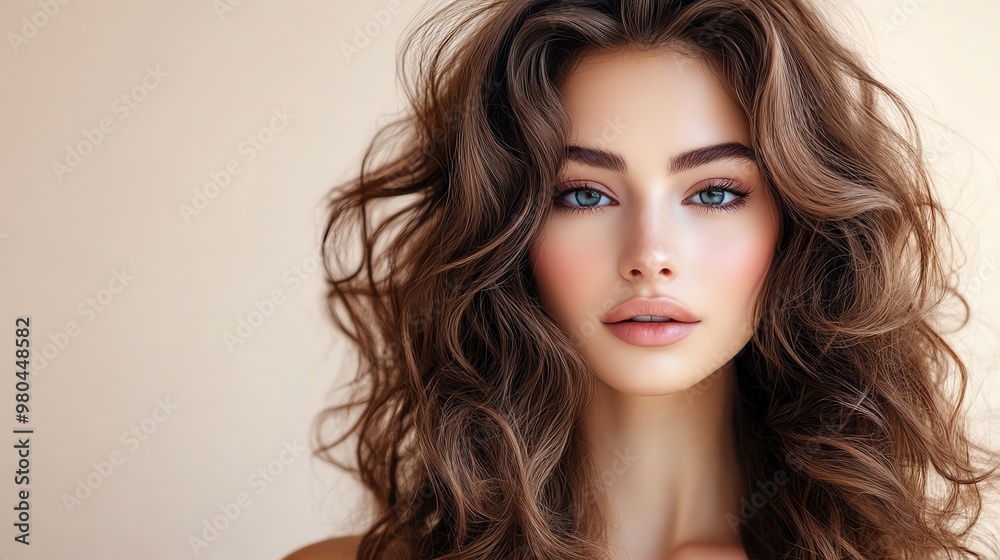 Large hair rollers create voluminous, loose waves, perfect for a glamorous look