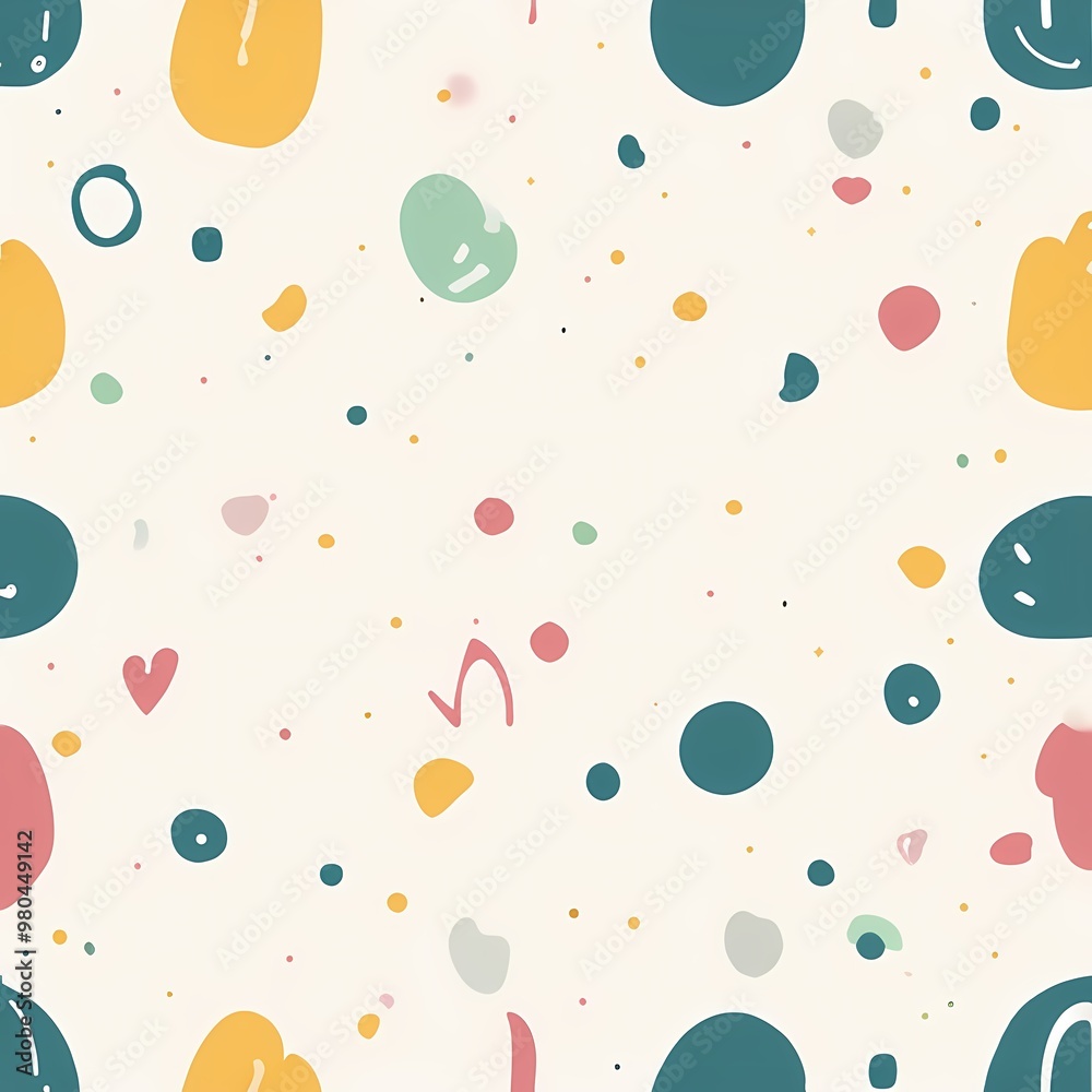 Illustration of season floral background design Illustration of season floral background design