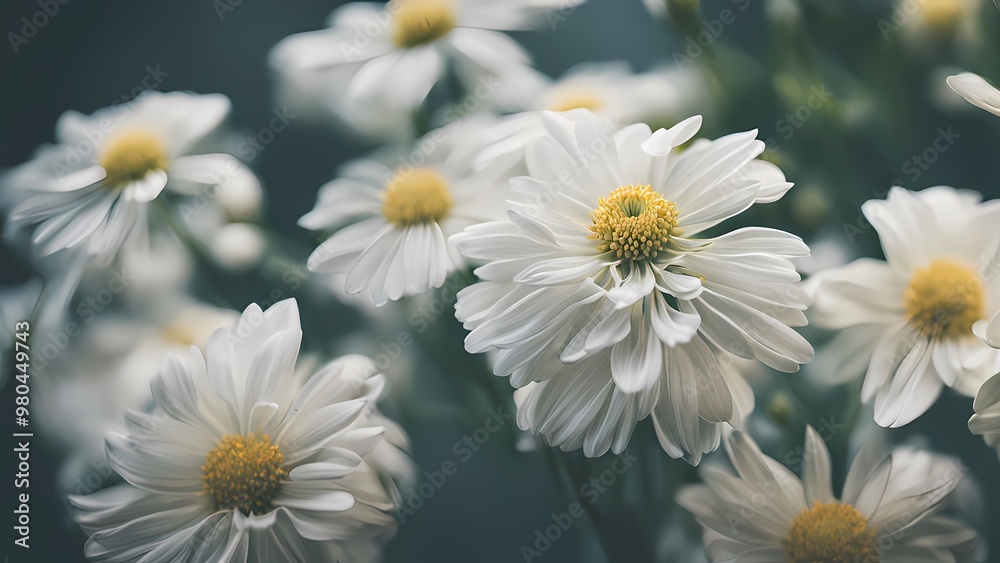 Obraz premium Illustration of season floral background design