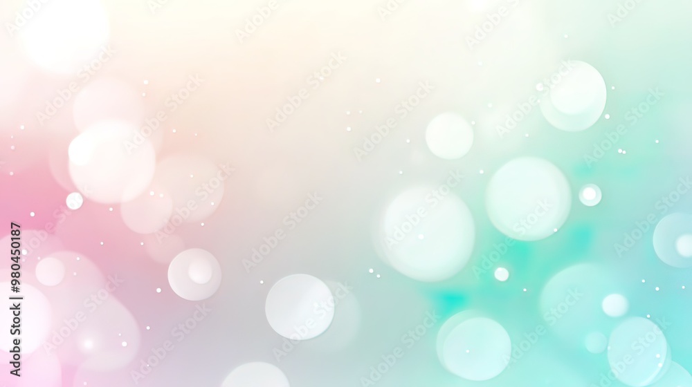 Abstract Bokeh Background with Pastel Colors Abstract Bokeh Background with Pastel Colors