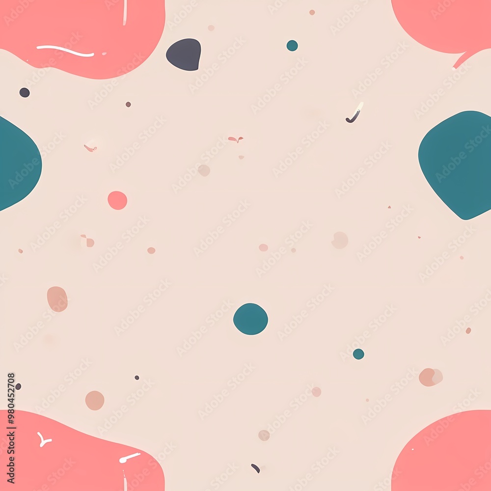 Illustration of season floral background design Illustration of season floral background design