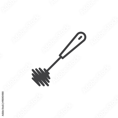 Egg Beater line icon