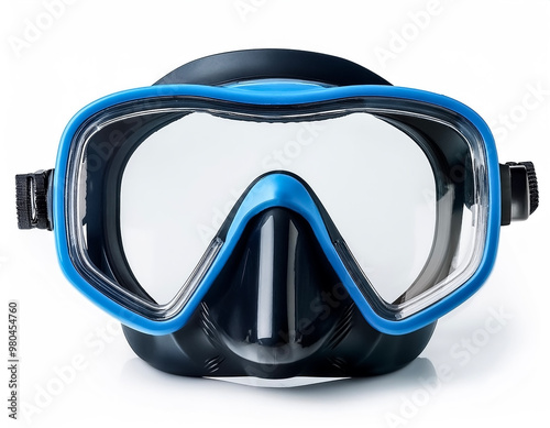 snorkel gear isolated on white background