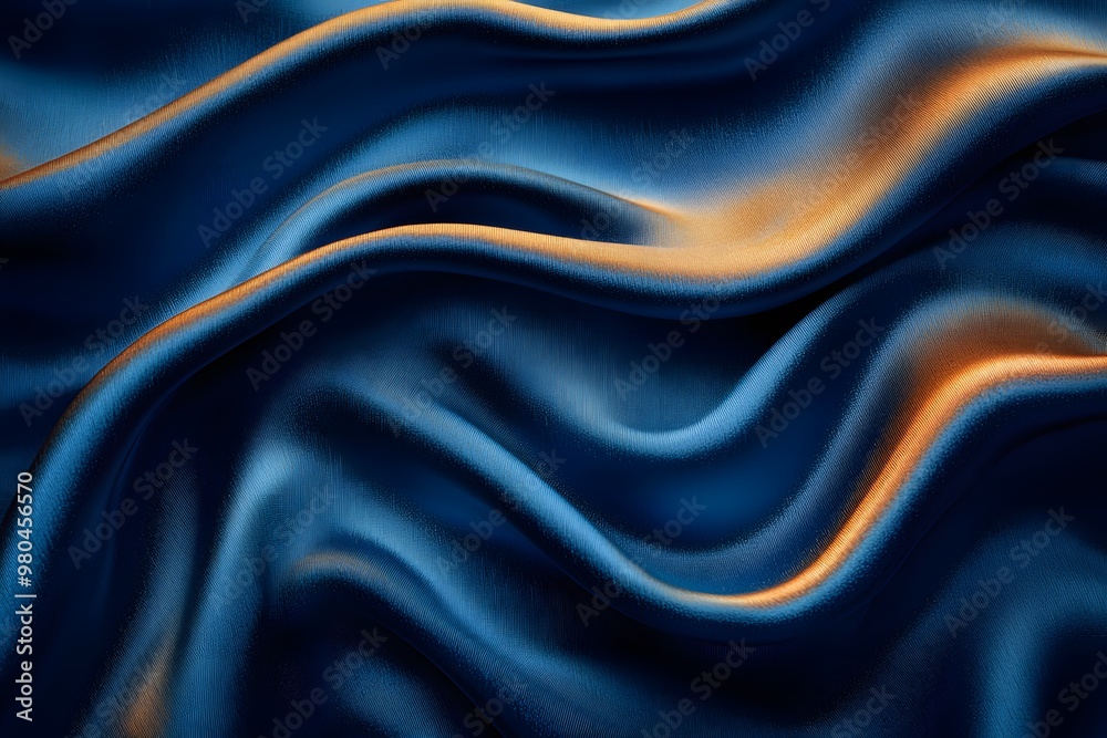 Fototapeta premium Abstract wavy background with vibrant colors