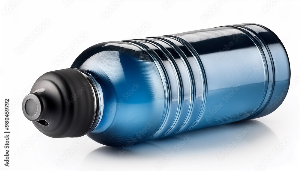 Sports water bottle isolated on white background Sports water bottle isolated on white background