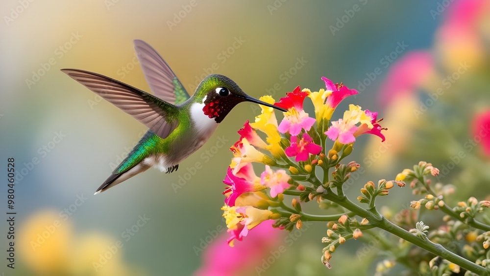Fototapeta premium hummingbird in flight