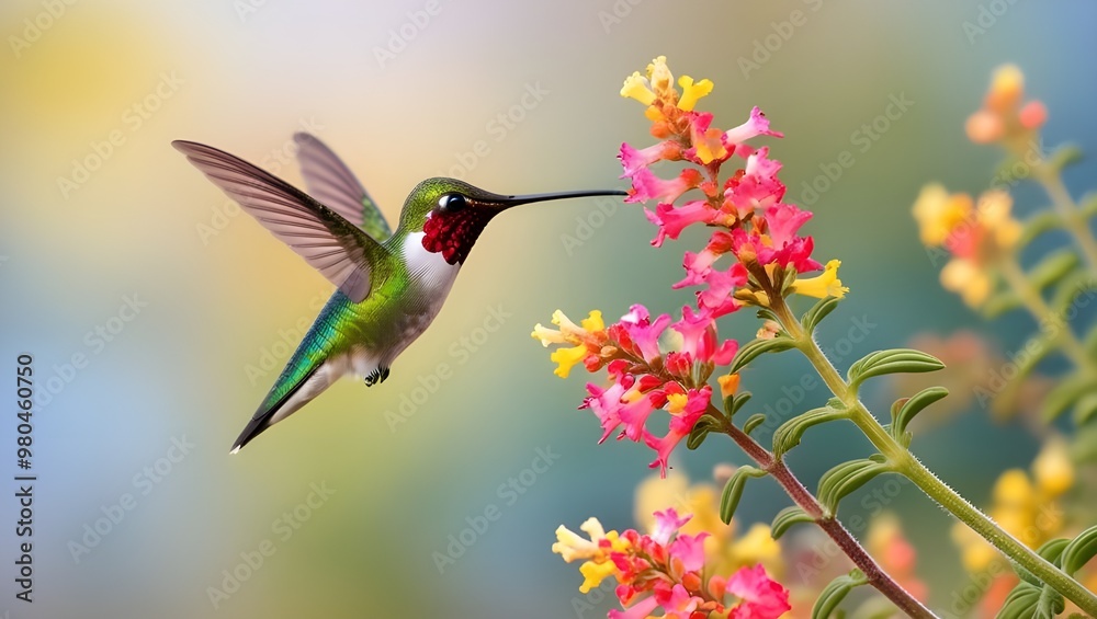 Fototapeta premium hummingbird in flight