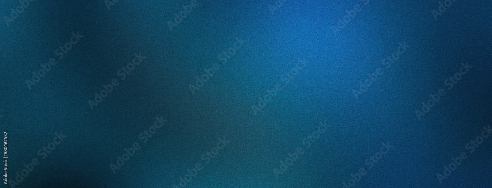 Obraz premium Deep Blue Colors Gradient Background with a Grainy Texture